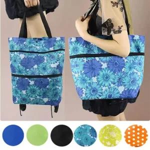 ) 휴대용 접이식 캐리어 카트 핸드 시장가방 (포워드테크 쇼핑 장바구니