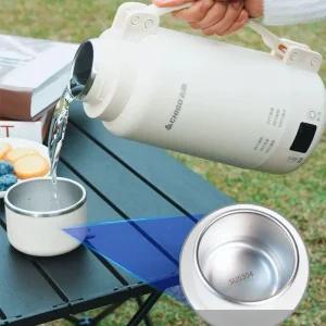 물끓이는 텀블러 전기 포트 휴대용 보온병