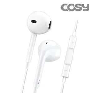 COSY 오픈형 유선 이어폰 C타입 8핀 아이폰 갤럭시폰 호환 줄이어폰
