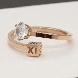 [골드스마일]반지 큐빅 액세서리 핑거 여성용