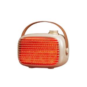 미니 휴대용 히터 충전식 자동 전원 차단 난방기기 난로 스탠드형 책상 온풍기 테이블 캠핑용
