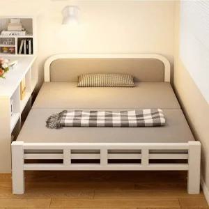 고시원 침대 미니침대 작은 원룸 사무실 자취방 철제 싱글침대 간이침대 높은 미니베드