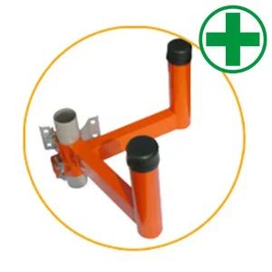 반사경 지주-양면형 (직경76.3x500x200mm) 도로 교통 주차 신호 반사경