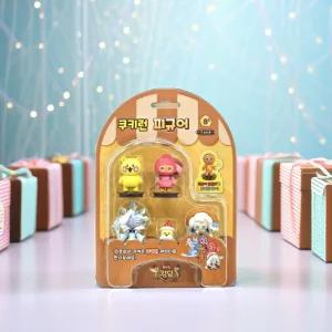 쿠키런 피규어 5종 (B세트) 모형 캐릭터 인형 장난감 수집 미니어처 굿즈 받침대 포함