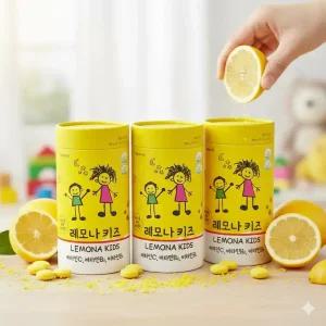 경남제약 레모나키즈 츄어블 100정 3개