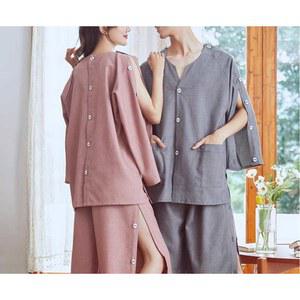 환자복 트임 환자복 어깨수술 순면 겨울 여성 여름