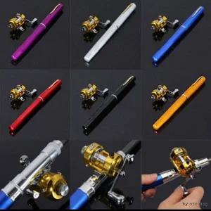 [골드스마일]미니 릴 포함 펜 낚싯대 낚시 도구 세트