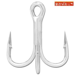 4사이즈 4X 트레블훅(10개입) 하드베이트 바늘 교체