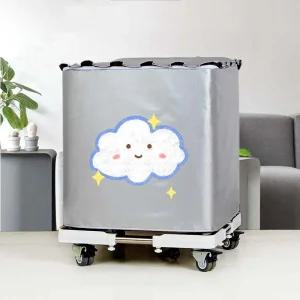 세탁기 커버 덮개  기능성 원단 방수 자외선 차단 방오 방진 노후화 방지