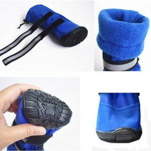 강아지 롱부츠 방수 신발 진드기 소형견 반려견 겨울 눈길 통굽 중대형견 긴신발 발보호