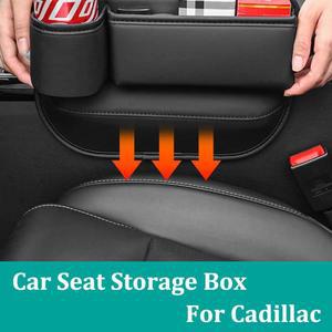 캐딜락 에스컬레이드 GT4 XT4 ATS XT5 CTS SRX XTS ELR BLS STS XLR 자동차 액세서리용 가죽 시트 수납 박