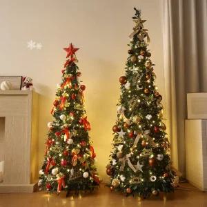 접이식 원터치 크리스마스 트리 풀세트 패키지 대형 장식