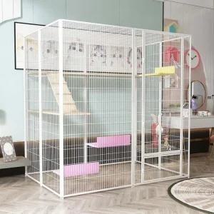 고양이 케이지 실내 중형 반려묘 대형 철장 펜스 빌라 2층