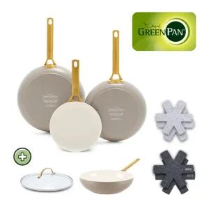 [굿라이프PICK] 파도바 세라믹 논스틱 인덕션 프라이팬 풀 세트