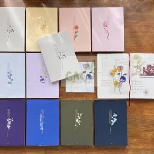 까코 인도사이다 2026 꽃길여담 다이어리 날짜형 감성 일러스트 디자인 플래너 일정관리 다꾸 다이어리