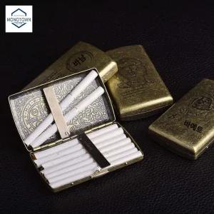 선물용 콘스탄틴 파우치 메탈 일반 라이터 슬림 에쎄 빈티지 케이스