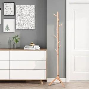 조립식 삼발이 스탠딩 행거 원목행거 옷가게행거 옷걸이행거 고정식행거 옷행거