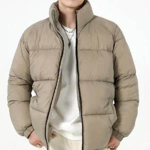 남성 패딩 점퍼 데일리 스탠드넥 초경량 남자 패딩 점퍼 덕다운 겨울 방한