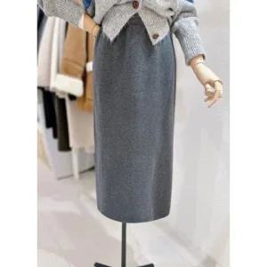 [갤러리아] [LAP]H라인니트밴딩롱스커트 (AR7XS467)