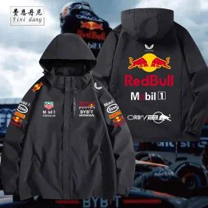 레이싱 자켓 재킷 점퍼 유니폼 모터팀 포뮬러 1 여름 레드불 팀 후드 윈드브레이커 재킷/코트/오버코트 남