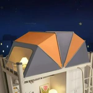 원터치 난방 텐트 보온 1인용 방풍 접이식 실내 수면돔