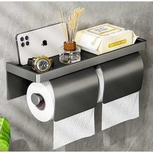 휴지걸이 더블 화장실 무타공 싱글 완겔 롤휴지 벽 선반