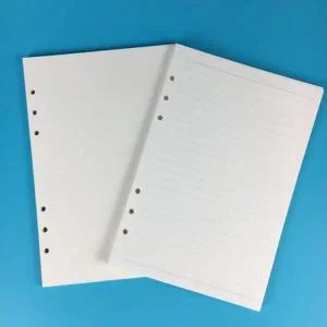 a5 다이어리 속지 무지 유선 노트 6공 다이어리 속지 리필 용지 공줄 5줄