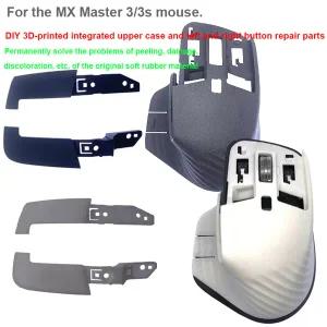 MX Master 3 3s 무선 마우스용 DIY 수리 부품 범용 3D 프린팅 상단 쉘 왼쪽 및 오른쪽 버튼 간편 교체 키트