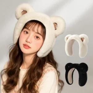 [라일리] Rly 겨울 귀마개 귀도리 귀돌이 곰머리띠 귀여운 방한