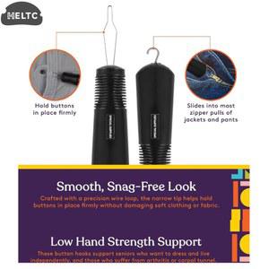 Button Helper Tool For Elderly Button Puller Tool Button Fastener Tool Button Hook And Zipper Pull Button Assist Device Zipper