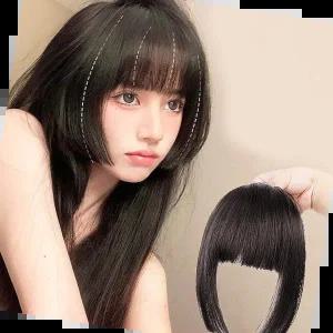 풀뱅 히메컷 가발 앞머리 사이드뱅 옆머리 부분 애교