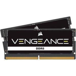 코르세어 복수 SODIMM DDR5 RAM 96GB(2x48GB) 5600MHz CL48-48-48-90 1.10V 인텔 XMP 3.0 컴퓨터 메모리 블랙(CMSX96GX5M2A5600C48)