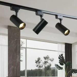 레일조명부속 레일등 220V 세트 LED 트랙 조명 COB 램프 스팟 102030 천장 스포트라이트 레일 가정용 매장