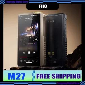 네트워크플레이어 FiiO M27 음악 플레이어 안드로이드 599인치 HD 무손실 블루투스 MP3 ES9039SPROx2 9200m