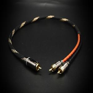HIFI CANARE L-4E6S RCA-2RCA 오디오 케이블, 타입-Y 서브우퍼 0.3m, 1m, 2m, 5m