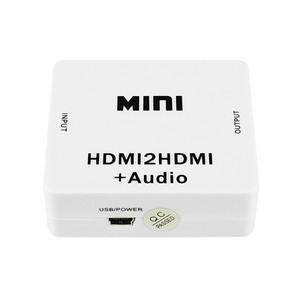 1080P HDMI 호환 오디오 추출기 3.5mm 잭 AUX 변환기 TV 박스 PC 스피커 노트북 HDTV