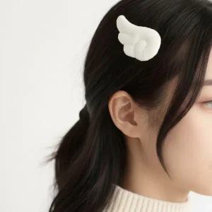 [셀플리]엔젤코어 팬싸템 위시코어 하라주쿠 패션 양산형 엔젤윙 우정템 천사 날개핀 날개 헤어핀 AA0338