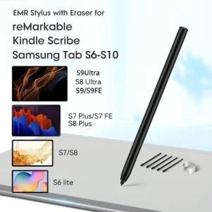 Remarkable 2 펜/삼성 스타일러스 S펜 태블릿 무선 연결 펜 (탭 S6 라이트, S7FE, S7, S7 플러스, S8, S9,