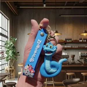 주토피아 2 주디 닉 게리 캐릭터 미니 실리콘 인형 키링 비공식 굿즈