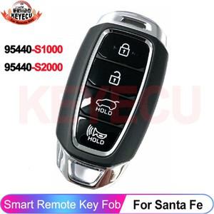 크루즈 컨트롤KEYECU 스마트 95440-S1000 2018 2020 현대 호환 산타페 키 리모트 Fob