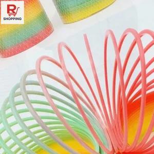 무지개스프링링 2500장난감 스프링 놀이감 컬러풀