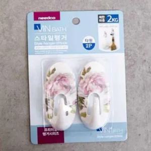 [라일리생활건강] Rly 스타일행거 타원 2kg 미니행거 고정식행거 부착