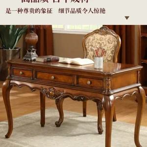 클래식 책상 킨포크 800mm 유럽풍 공부 감성 엔틱 데스크