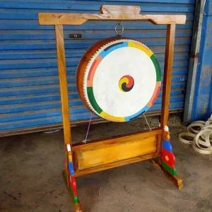 단청북 전통 북 리듬 난타북 악기 소리 사물 판소리