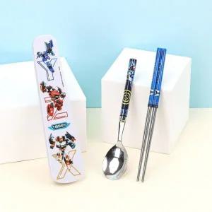 [골드스마일]주니어 슬림 스테인리스 수저 케이스 식기 보관함