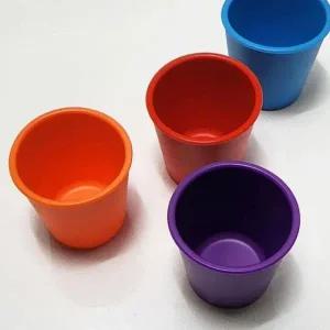 [골드스마일]어린이 안전 실리콘 양치컵 깨짐 방지 컵 물컵