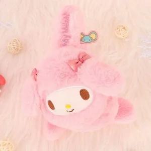 ( )마이멜로디 완구 리본 접이식 귀마개 어린이 겨울 보온 기능성