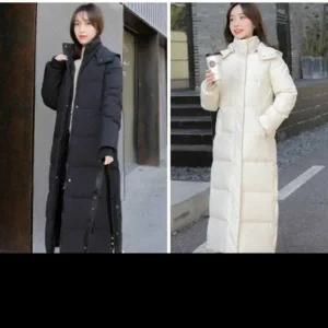 겨울점퍼오버핏패딩 여성겨울롱패딩 후드 20대 30대 겨울아우터간절기패딩