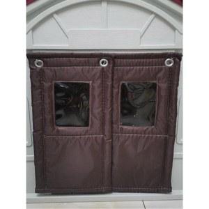 개집 방풍막 야외 강아지 바람막이 가림 접이식 견사 비닐 조립식 대형견 창고