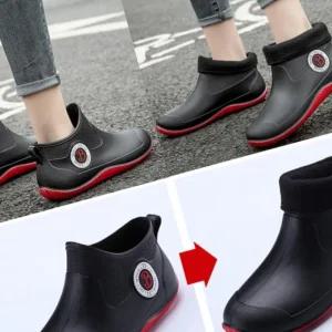 매니유 작업화 털 장화 방수 주방 조리 다용도 신발